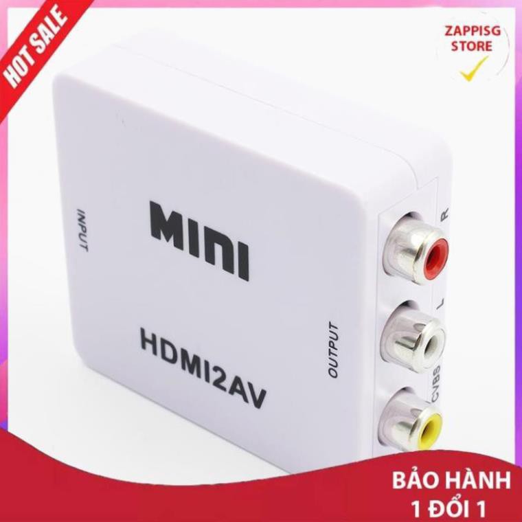 ✔️ Đầu chuyển đổi HDMI sang 2 AV  - Bảo hành 1 đổi 1 [MUA BAO NHIÊU TẶNG BẤY NHIÊU]