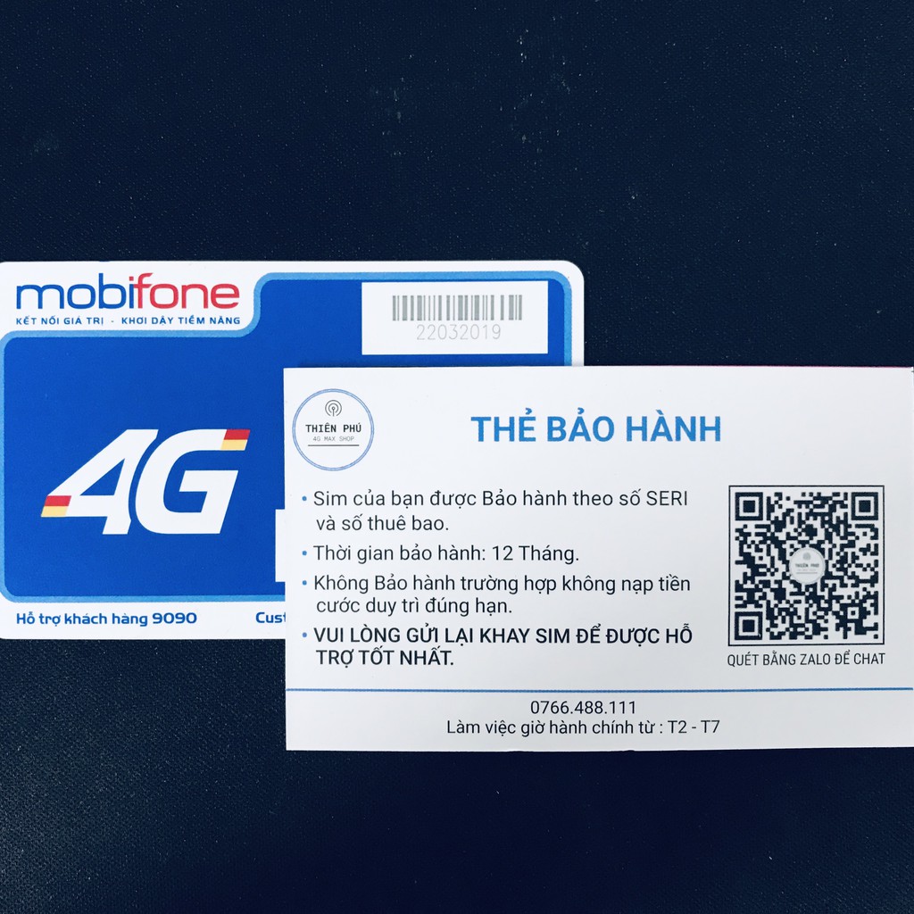 SIM 4G VPB51 MAX BĂNG THÔNG TỐC ĐỘ CAO - FULL DUNG LƯỢNG CHÍNH HÃNG MOBIFONE