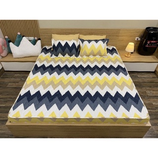 ga gối cotton poly chun trần bông