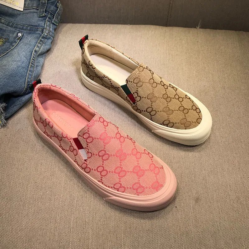 Giày Thể Thao Vải Canvas In Chữ Cá Tính Trẻ Trung Hợp Thời Trang | BigBuy360 - bigbuy360.vn