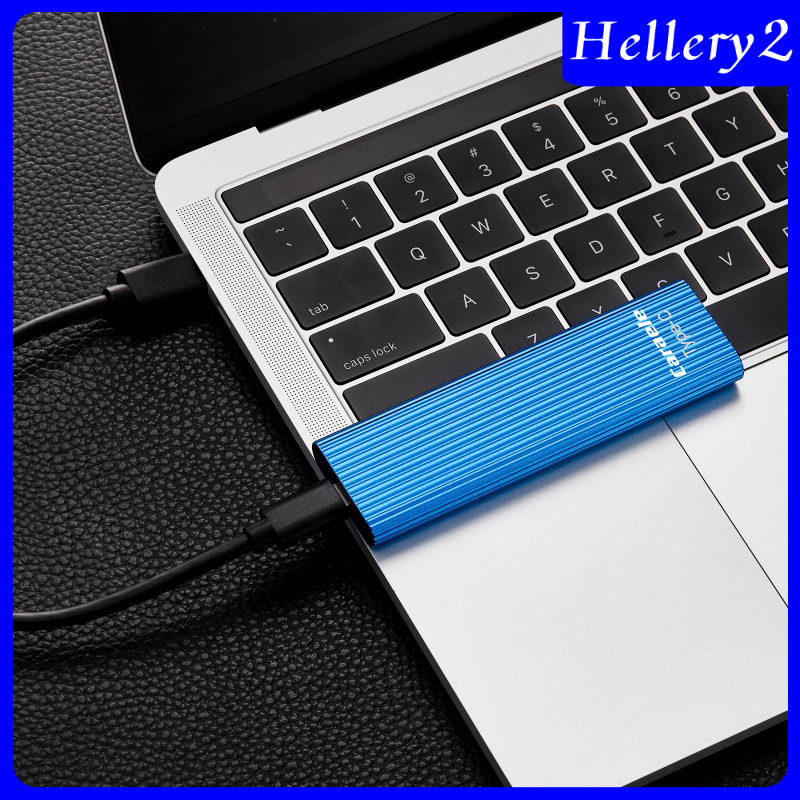 [HELLERY2]500GB SSD External Portable Storage USB 3.1 Gen-1 USB-C Compatible