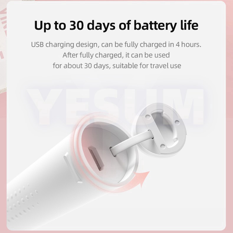 【Sẵn sàng】Xiaomi Electric Toothbrush Bàn chải đánh răng điện Xiaomi Mijia T100 Sonic IPX7 không thấm nước Làm sạch răng