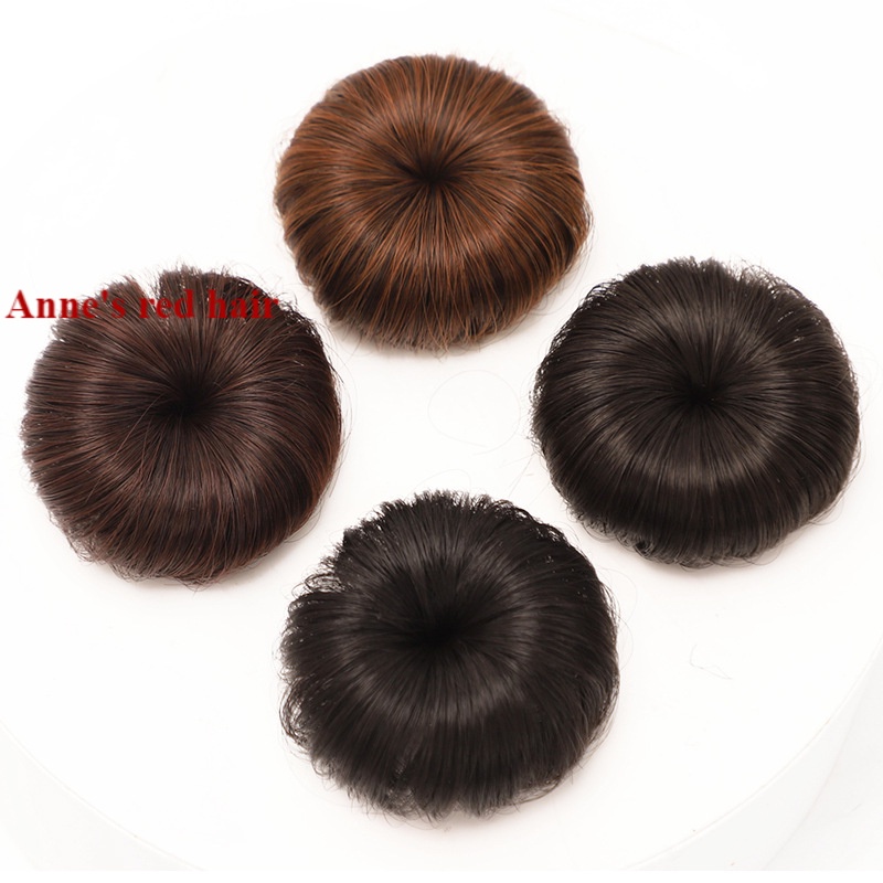 Children's wig ball head Wig Child doll centenary photo headdress girl's hair ornament