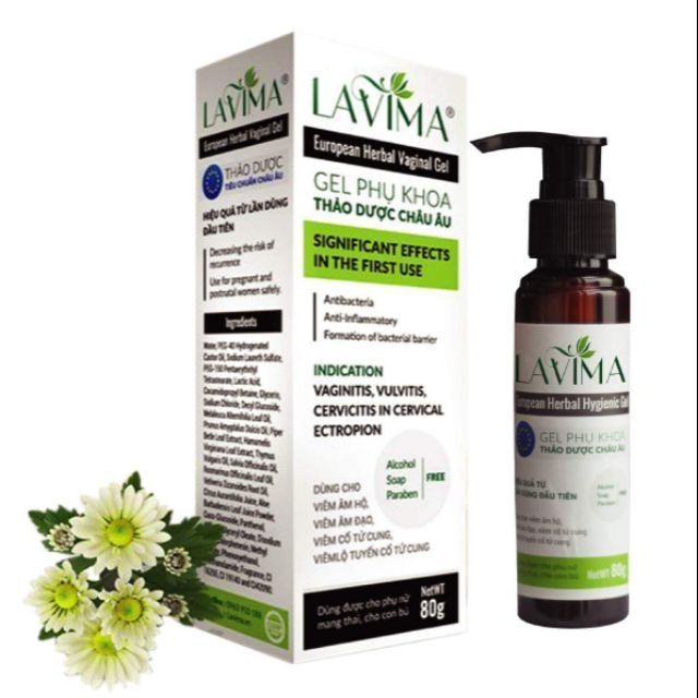 Combo Lavima gel  vệ sinh phụ nữ