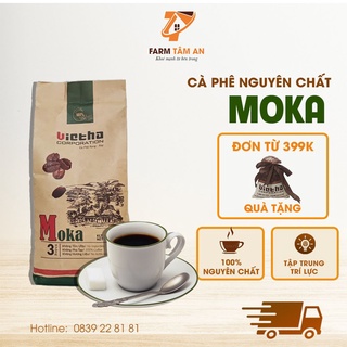 Cà phê nguyên chất Moka Cầu Đất Zacobs 500gr hạt rang mộc pha máy pha phin