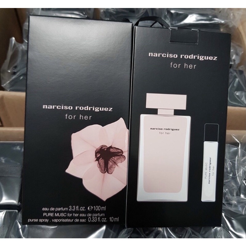 Set nước hoa Narciso for her EDP 100ml + 10ml