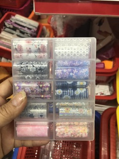 Set foil dán móng cực hot