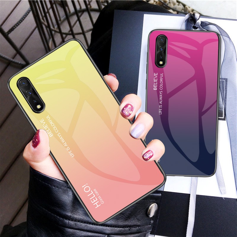 Samsung A8 2018 /J330/J530/A6Plus/A6+/J5prime Vỏ điện thoại màu gradient