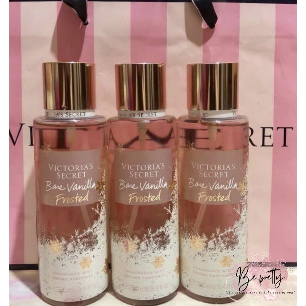 Body Mist xịt thơm toàn thân VICTORIA'S SECRET 250ml - Bare Vanilla Frosted
