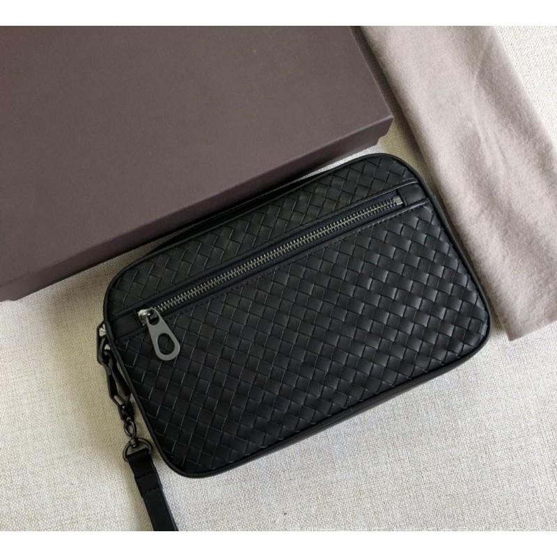 Clutch BV Classic da thật 100%