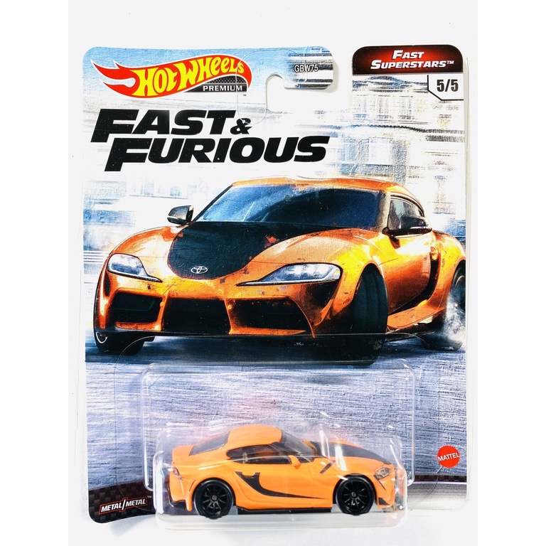 Xe mô hình Hot Wheels 1/64 Fast & Furious 2021 Fast Superstars
