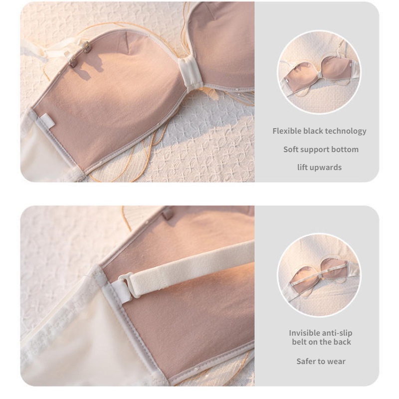 Đồ lót phụ nữ dày dặn không khung bằng thép thiết kế sexy