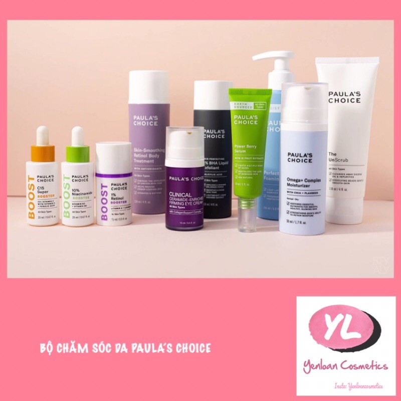 Set Tinh chất Clinical Niacinamide 10% / 20% Treatment (vitamin B3) Paula’s Choice