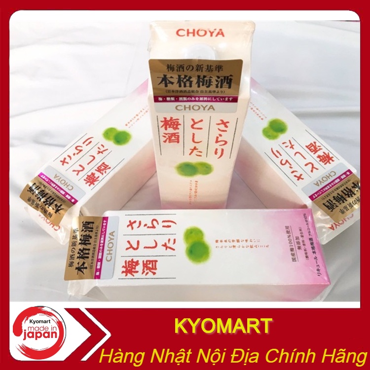 Choya Nước Mơ Vảy Vàng Nhật - Nước Mơ Lên Men đủ loại hàng nội địa nhật