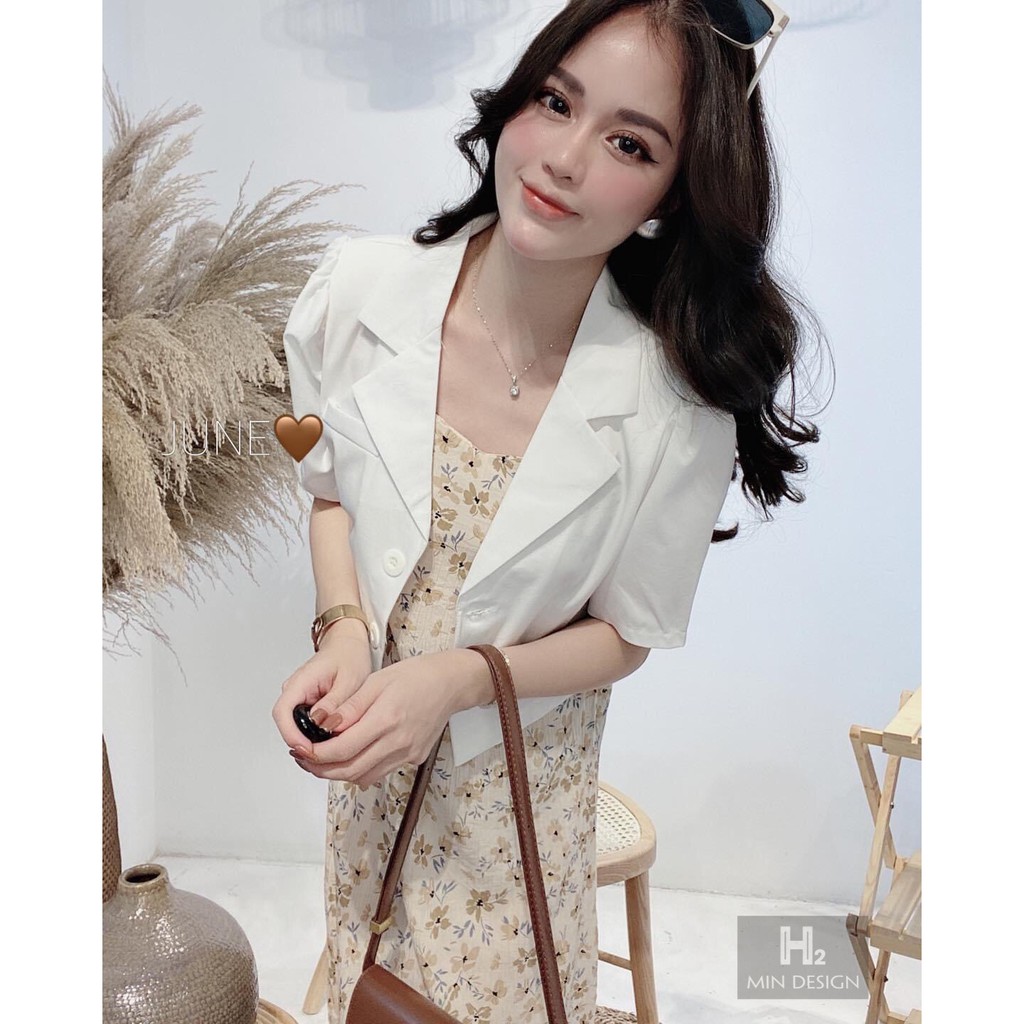 Sét Áo Vest Croptop Kèm Váy SuoongCao Cấp | BigBuy360 - bigbuy360.vn