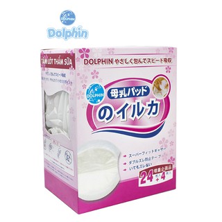 🍏🍏🍏Miếng lót thấm sữa Dolphin 24+4 miếng🍏🍏🍏