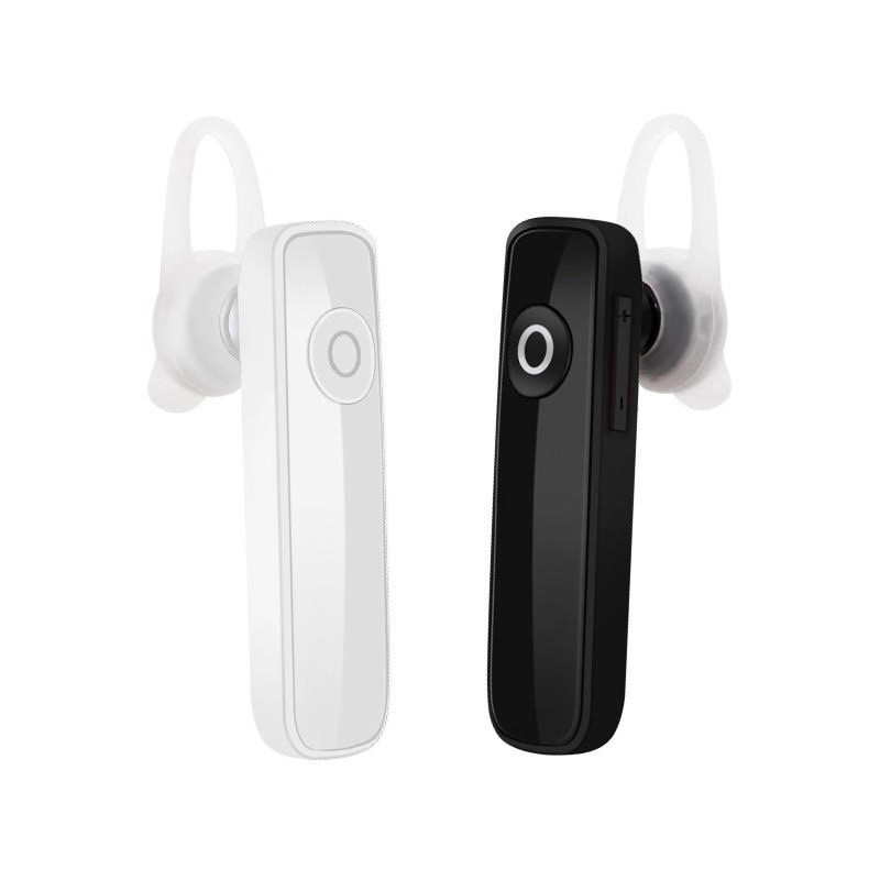 [Rẻ Vô Địch] Tai Nghe Bluetooth Headset 1 Bên Hỗ Trợ Đàm Thoại Cực Tốt - Nhỏ Gọn Tiện Lợi - Có Vành Nhựa Chống Rơi