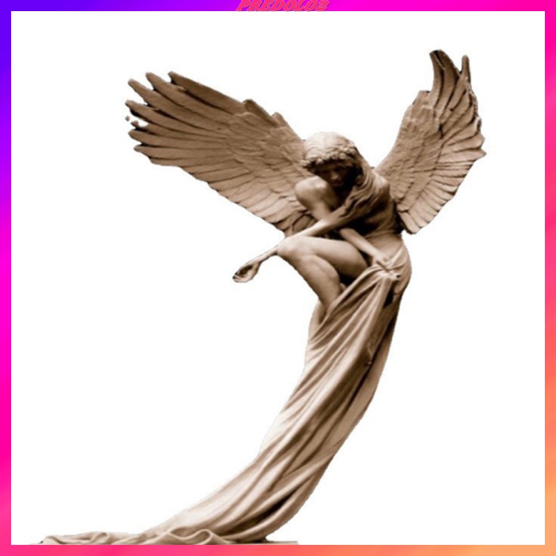 Angel Statue Figurine Collection Ornament Home Meditation Room Decoration