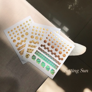 Hình dán laser - Laser Bronzing Sticker