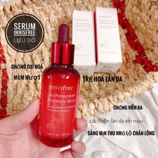 (chính_hãng) SERUM LỰU ĐỎ INNISFREE DƯỠNG TRẮNG VÀ CHỐNG LÃO HOÁ-50ml