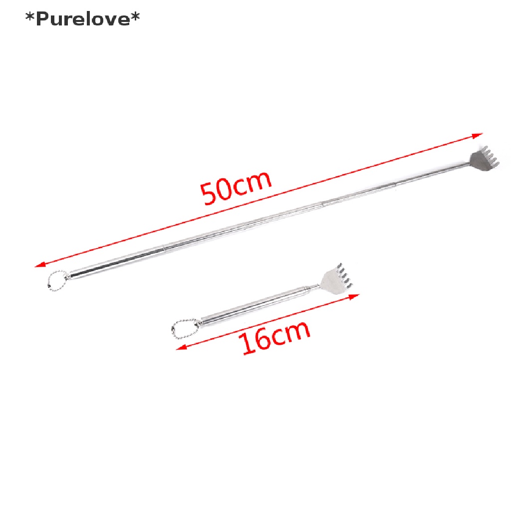 Cây Gãi Lưng Bằng Thép Không Gỉ Có Thể Điều Chỉnh Tiện Lợi