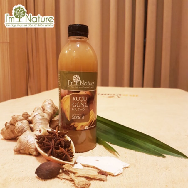 GIẢM MỠ SAU SINH VỚI RƯỢU GỪNG HẠ THỔ I’M NATURE