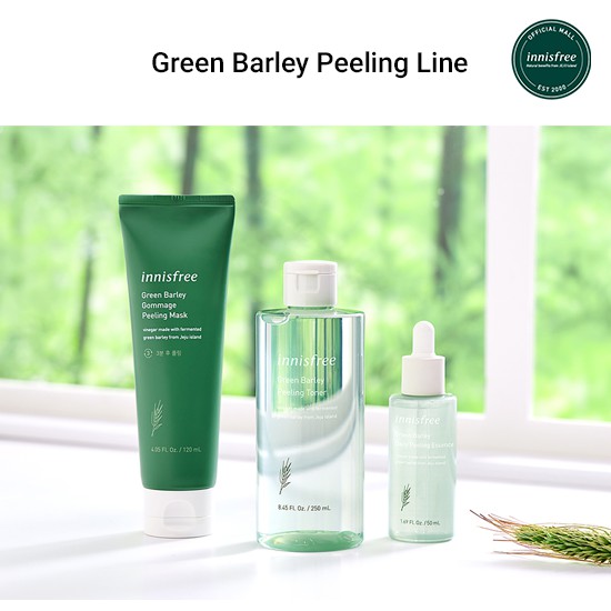 [Mã FMCGMALL -8% đơn 250K] Nước cân bằng tẩy tế bào chết từ lúa mạch xanh innisfree Green Barley Peeling Toner 250ml | BigBuy360 - bigbuy360.vn
