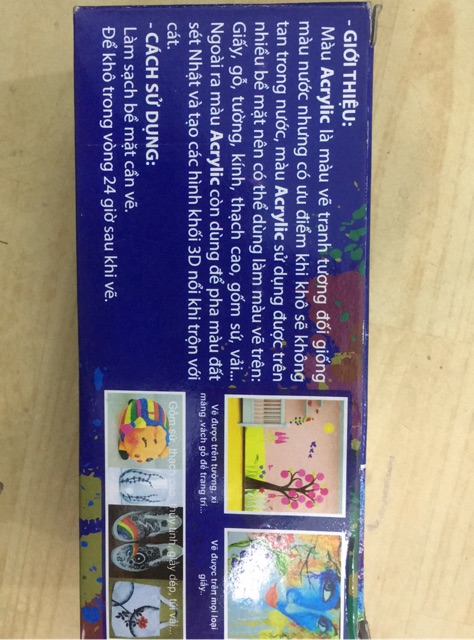 |rẻ nhất shopee| Màu nước sơn Acrylic WinQ siêu rẻ lẻ và sỉ