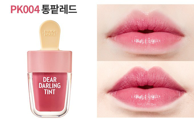 [Hàng mới về] Son môi ETUDE HOUSE Dear Darling dạng lỏng màu đỏ hồng 4.5g