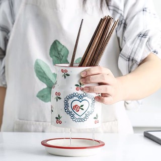 Ống cắm đũa & thìa bst berries garden | 60