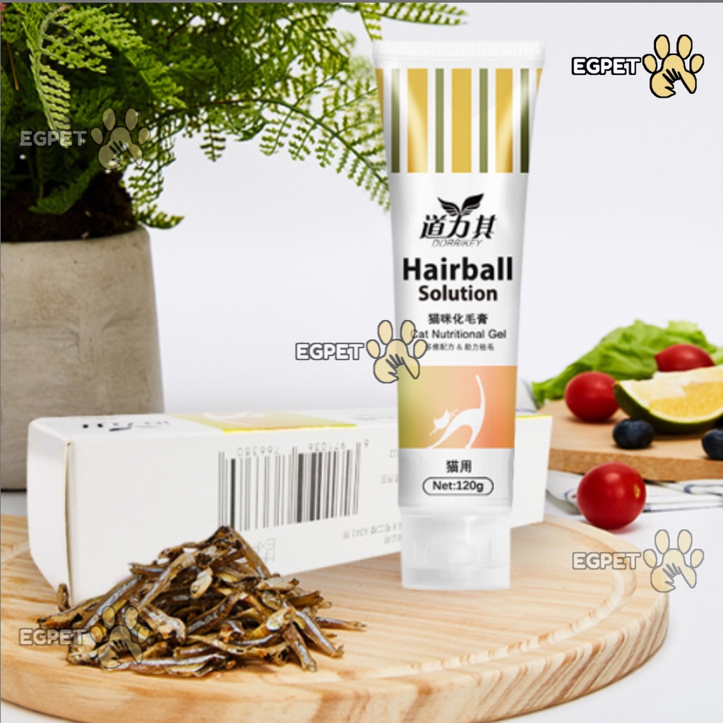 Gel dinh dưỡng cho chó mèo Borammy dưỡng lông thú cưng mềm mượt ,sáng mắt hơn - tuýp 120g