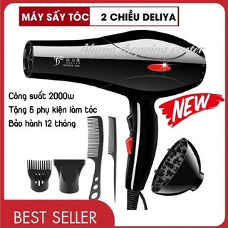 Máy sấy tóc deliya 8018 - sấy 2 chiều, công suất 2000w - máy sấy tóc chuyên nghiệp, máy sấy tóc tạo kiểu