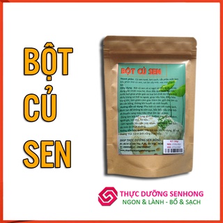 Bột củ sen (200gr) thực dưỡng Sen Hồng