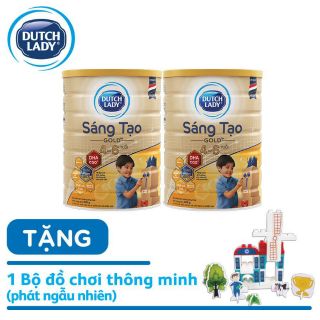 2Lon Sữa Dutch Lady Sáng Tạo Gold 900gr