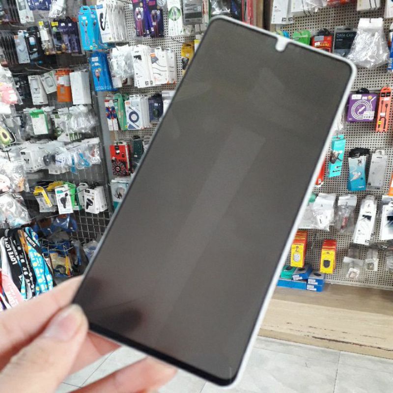 Samsung A22 4G Kính chống nhìn trộm full màn hình cảm ứng mượt mà