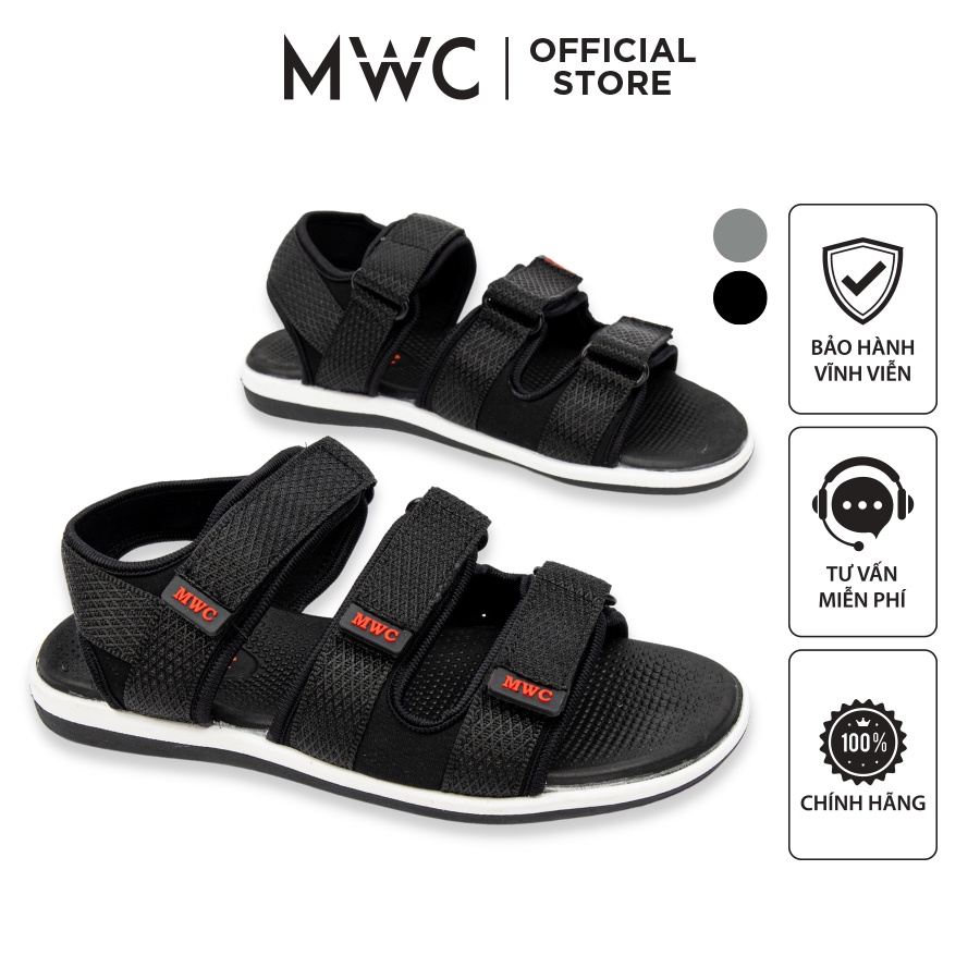 Giày MWC 7047 - Giày Sandal Nam, Sandal Quai Ngang Đơn Giản Dễ Phối Đồ