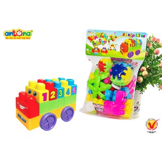 Antona - Đồ chơi xếp hình bé tập lái xe