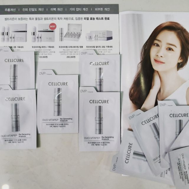 Mẫu thử tinh chất Ampoule Cellcure Siêu Dưỡng trắng hiệu quả rõ sau 4 tuần