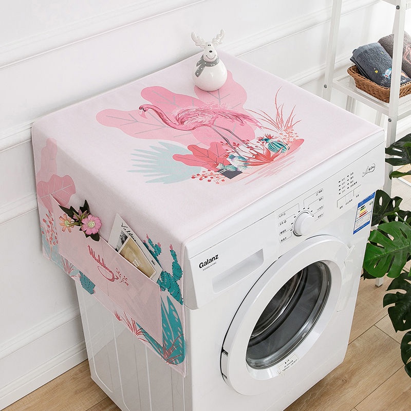 Tấm Vải Che Phủ Máy Giặt / Tủ Lạnh Hai Cửa Chống Bụi Thông Dụng