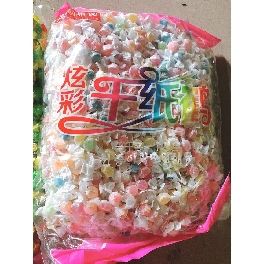 Kẹo điều ước vị trái cây đủ màu sắc 200g