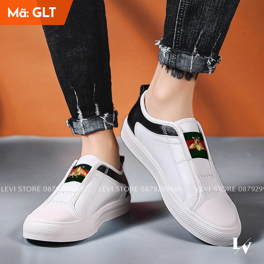 [SNEAKER NAM] Giày Thời Trang Nam Cao Cấp - GIÀY LƯỜI THỜI TRANG CAO CẤP BEE SHAPE