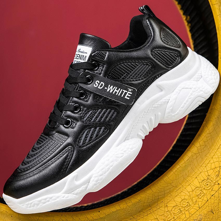 Giày thể thao sneaker nam độn đế chiều cao chất liệu cao cấp ZATA-SD03 | BigBuy360 - bigbuy360.vn