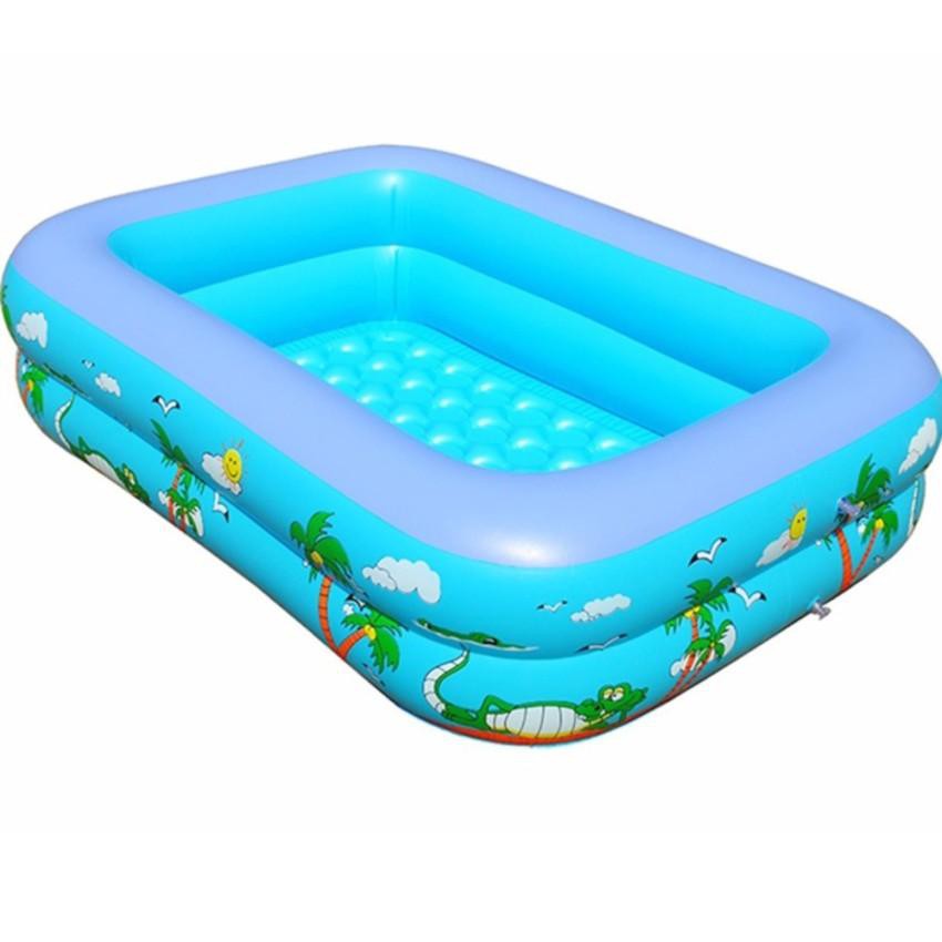 (FREE SHIP) BỂ BƠI, PHAO BƠI 1,2M / 1,3M / 1,5M / 1,8M / 2M1 HÌNH CHỮ NHẬT