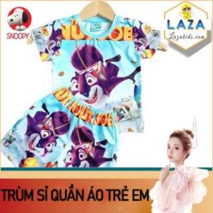 Giá sỉ Bộ bé trai Thun lạnh loại 1 xuất thái mát mịn co dãn 4 chiều cho bé trai từ 9-30kg.Quần áo trẻ em cao cấp