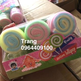 Vỉ 30 chiếc kẹo mút bông marsmallow