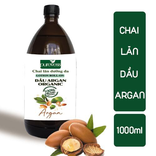 Chai Lăn Dầu Argan giúp giảm da khô chồng lão hóa giảm nếp nhăn giúp tóc giảm gãy rụng PUREVESS 10ml