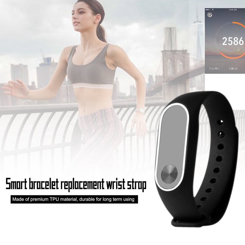 Dây Đeo Tpu Thay Thế Cho Đồng Hồ Thông Minh Xiaomi Mi Band 2 (2020)