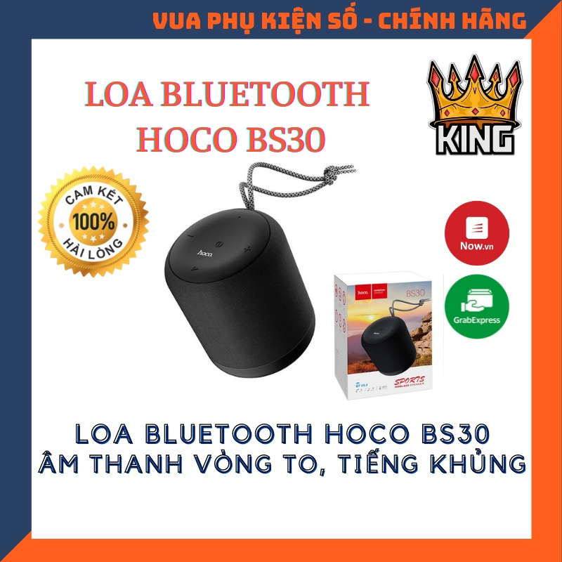 [Mã ELHACE giảm 4% đơn 300K] Loa Bluetooth Hoco BS30 kiểu dáng thể thao - Hàng chính hãng