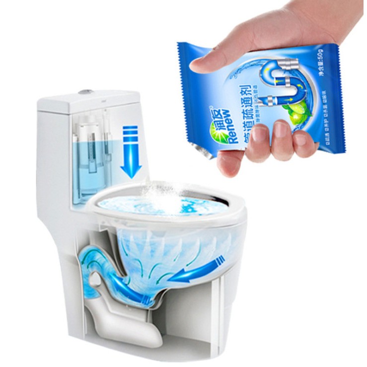 Bột Tẩy ống Cống Renew, Bột Tẩy/ Bột Thống Cống Nhanh Chóng Và An Toàn Cho Người Sử Dụng_ B322