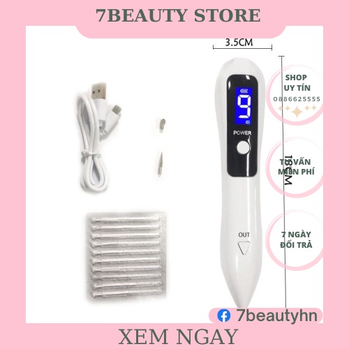 Máy Đốt Nốt Ruồi Mụn Thịt Tàn Nhang 9 Số
